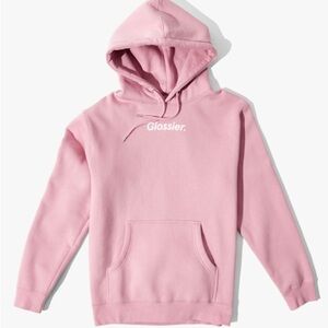 Iconic Glossier Pink Hoodie!!